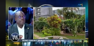 INVITÉ DE L’ÉMISSION LA TÉLÉ D’ICI DE NCI, SINALY TEHRA, CONSEILLER SPECIAL DU MAIRE DU PLATEAU: “LE DISTRICT N’EST PAS AU DESSUS DES COMMUNES”